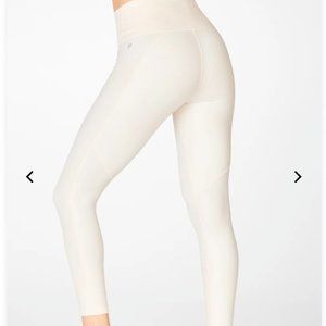 Fabletics High-Waisted Iridescent Luxe 7/8 Leggings, XXS, NWT